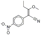 α-(1-methoxypropylidene)-4-nitro-benzeneacetonitrile Structure,885428-60-4Structure