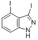 3,4-Diiodo(1h)indazole Structure,885518-66-1Structure