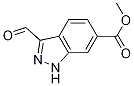 3-Formyl-6-indazolecarboxylic acid methyl ester Structure,885518-86-5Structure