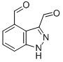 1H-indazole-3,4-dicarboxaldehyde Structure,885519-81-3Structure