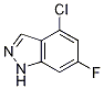 4-Chloro-6-fluoroindazole Structure,885520-32-1Structure