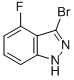 3-Bromo-4-fluoro(1h)indazole Structure,885521-60-8Structure