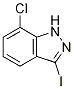 7-Chloro-3-iodo(1h)indazole Structure,885522-00-9Structure