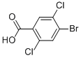 4-Bromo-2,5-dichlorobenzoic acid Structure,885532-41-2Structure