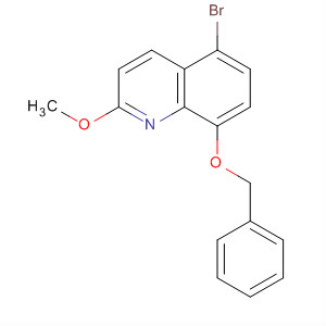 8-Benzyloxy-5-bromo-2-methoxyquinoline Structure,885687-77-4Structure