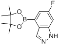 6-Fluoro-4-(4,4,5,5-tetramethyl-[1,3,2]dioxaborolan-2-yl)-1h-indazole Structure,885698-71-5Structure