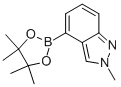 2-Methyl-2h-indazole-4-boronic acid pinacol ester Structure,885698-95-3Structure