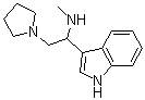 [1-(1H-Indole-3-yl)-2-pyrrolidin-1-yl-ethyl]-methyl-amine Structure,885951-05-3Structure