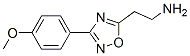 2-[3-(4-Methoxyphenyl)-1,2,4-oxadiazol-5-yl]ethan-1-amine Structure,885953-52-6Structure