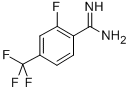 2-Fluoro-4-trifluoromethyl-benzamidine Structure,885957-02-8Structure