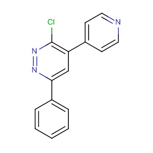 3-Chloro-6-phenyl-4-(pyridin-4-yl)pyridazine Structure,886208-50-0Structure