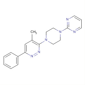 4-Methyl-6-phenyl-3-(4-pyrimidin-2-ylpiperazin-1-yl)pyridazine Structure,886208-65-7Structure