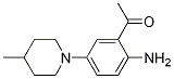 1-[2-Amino-5-(4-methylpiperidino)phenyl]-1-ethanone Structure,886361-39-3Structure