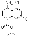 4-Amino-1-N-boc-5,7-dichloro-1,2,3,4-tetrahydroquinoline Structure,886362-15-8Structure