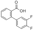 2-Biphenyl-3,4-difluoro-carboxylicacid Structure,886363-30-0Structure