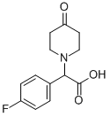 (4-Fluoro-phenyl)-(4-oxo-piperidin-1-yl)-acetic acid Structure,886363-63-9Structure