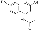 Beta-(acetylamino)-4-bromo-benzenepropanoic acid Structure,886363-73-1Structure