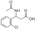 3-Acetylamino-3-(2-chloro-phenyl)-propionic acid Structure,886363-75-3Structure