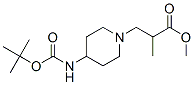 3-(4-Boc-amino-piperidin-1-yl)-2-methyl-propionic acid methyl ester Structure,886364-51-8Structure