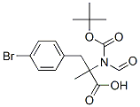 2-N-boc-3-(4-bromo-phenyl)-2-methylaminomethyl-propionic acid Structure,886364-70-1Structure