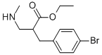 Ethyl3-(4-bromo-phenyl)-2-methylaminomethyl-propionate Structure,886365-98-6Structure