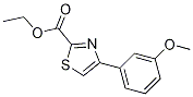 4-(3-Methoxyphenyl)-2-thiazolecarboxylic acid ethyl ester Structure,886366-81-0Structure