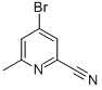 4-Bromo-2-cyano-6-methylpyridine Structure,886372-53-8Structure