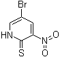 5-Bromo-3-nitropyridine-2-thiol Structure,886372-86-7Structure