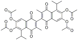 5,5-二異丙基-3,3-二甲基-1,1,4,4-四氧代-1,1,4,4-四氫-[2,2-二萘]-6,6,7,7-四基四乙酸酯結(jié)構(gòu)式_886435-01-4結(jié)構(gòu)式