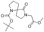 1-[(1,1-Dimethylethoxy)carbonyl]-6-oxo-1,7-diazaspiro[4.4]nonane-7-acetic acid methyl ester Structure,886449-71-4Structure