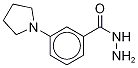 3-(1-Pyrrolidinyl)benzoic acid hydrazide Structure,886494-61-7Structure