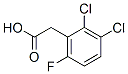 2,3-Dichloro-6-fluorophenylacetic acid Structure,886497-57-0Structure