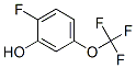 Phenol, 2-fluoro-5-(trifluoromethoxy)- Structure,886498-03-9Structure