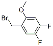 4,5-Difluoro-2-methoxybenzyl bromide Structure,886499-64-5Structure