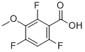 3-METHOXY-2,4,6-TRIFLUOROBENZOIC ACID Structure,886499-94-1Structure