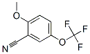 2-Methoxy-5-(trifluoromethoxy)benzonitrile Structure,886500-03-4Structure