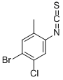 4-Bromo-5-chloro-2-methylphenyl isothiocyanate Structure,886501-19-5Structure