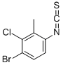 4-Bromo-3-chloro-2-methylphenyl isothiocyanate Structure,886501-25-3Structure