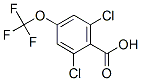 2,6-Dichloro-4-(trifluoromethoxy)benzoic acid Structure,886502-90-5Structure