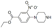 3-硝基-4-哌嗪-1-基苯甲酸乙酯結構式_886631-29-4結構式