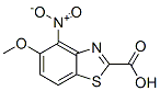 2-Benzothiazolecarboxylic acid, 5-methoxy-4-nitro- Structure,886745-59-1Structure