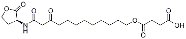 (S)-4-(10,12-dioxo-12-（2-oxotetrahydrofuran-3-ylamino）dodecyloxy)-4-oxobutanoic acid Structure,886755-18-6Structure