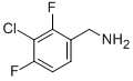 (3-Chloro-2,4-difluorophenyl)methanamine Structure,886761-65-5Structure