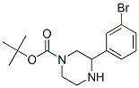 3-(3-Bromo-phenyl)-piperazine-1-carboxylic acid tert-butyl ester Structure,886767-61-9Structure