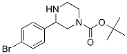 Tert-butyl 3-(4-bromophenyl)piperazine-1-carboxylate Structure,886767-69-7Structure