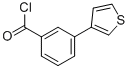 3-Thien-3-ylbenzoyl chloride Structure,886851-34-9Structure