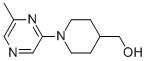 [1-(6-Methylpyrazin-2-yl)piperid-4-yl]methanol Structure,886851-59-8Structure