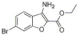 Ethyl3-amino-6-bromobenzofuran-2-carboxylate Structure,887250-14-8Structure