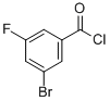 3-Bromo-5-fluorobenzoyl chloride Structure,887266-90-2Structure