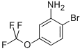 Benzenamine, 2-bromo-5-(trifluoromethoxy)- Structure,887267-47-2Structure